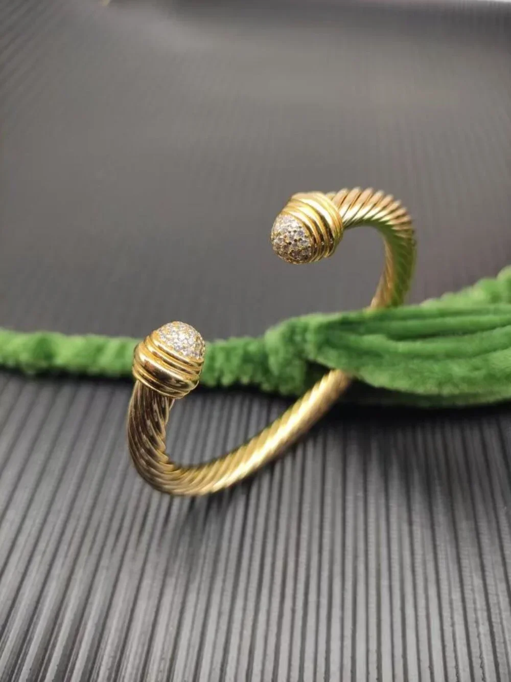 David Yurman. wrist wearing